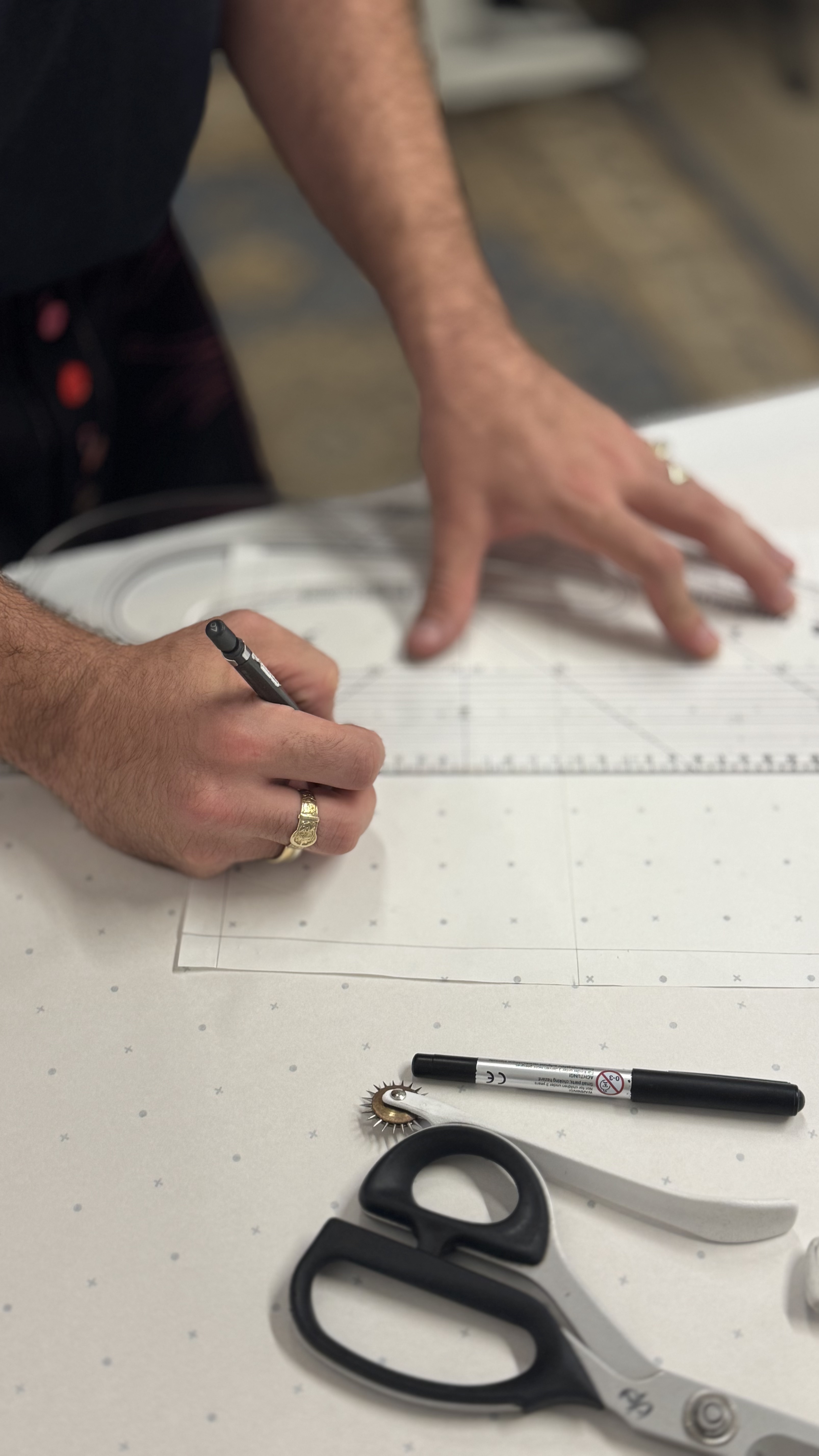 Work at Buiseid's East London garment studio — image 3