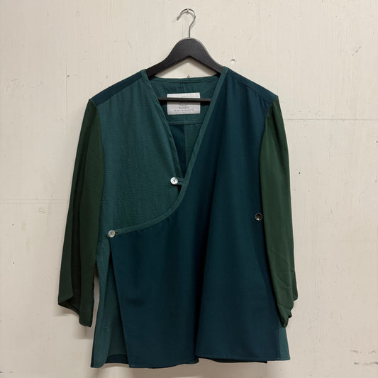 Tri-Colour Wrap Shirt