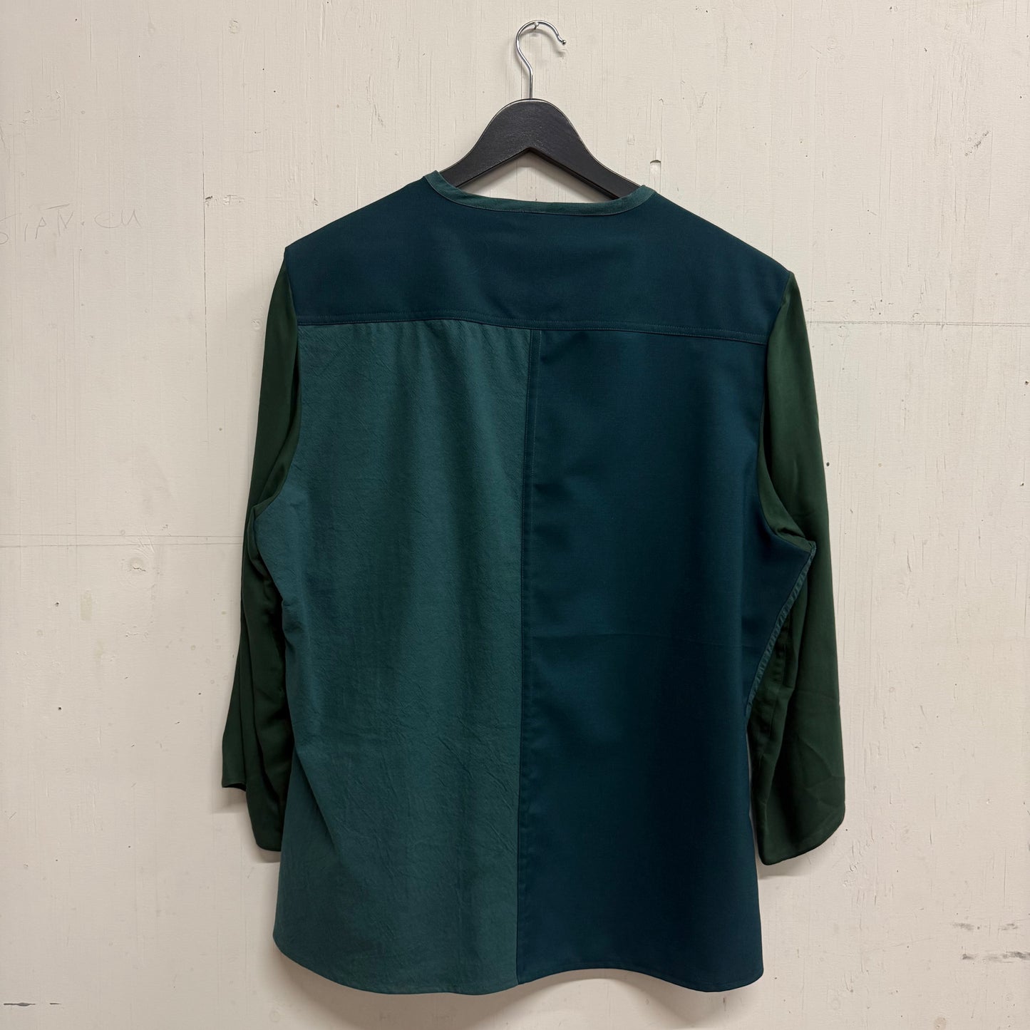 Tri-Colour Wrap Shirt