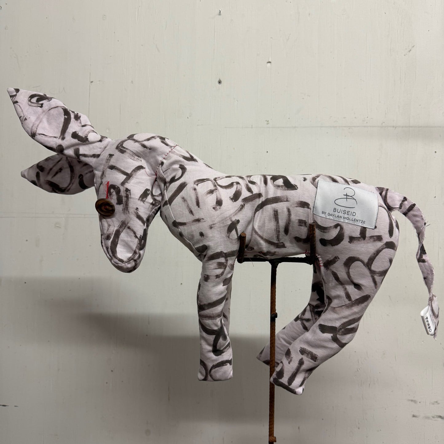 Graffiti Stuffed Donkey