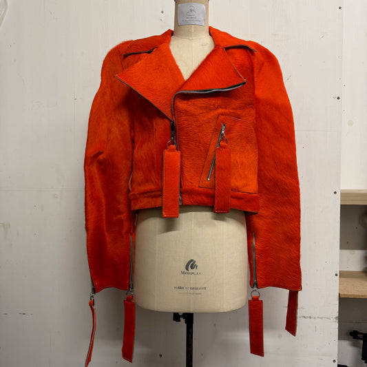 Ponyskin Biker Jacket
