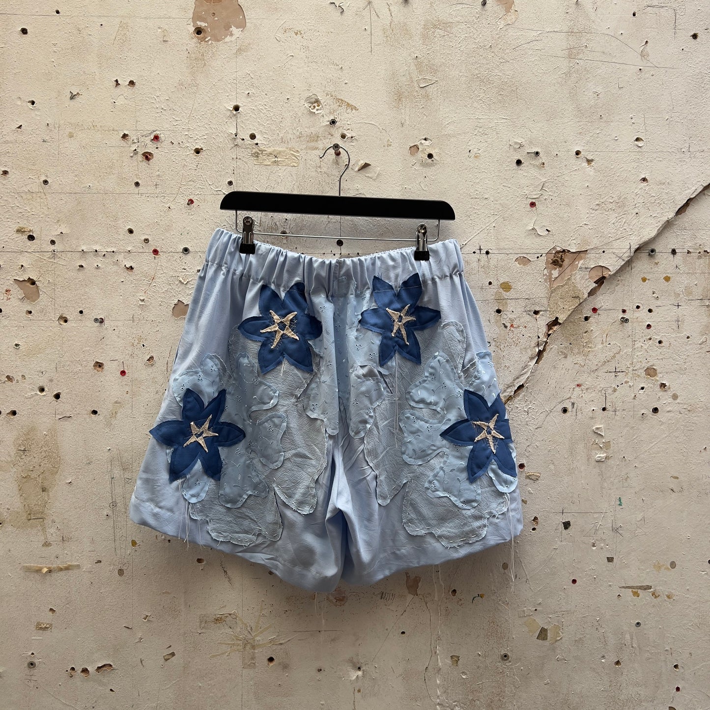 Floral Applique Shorts