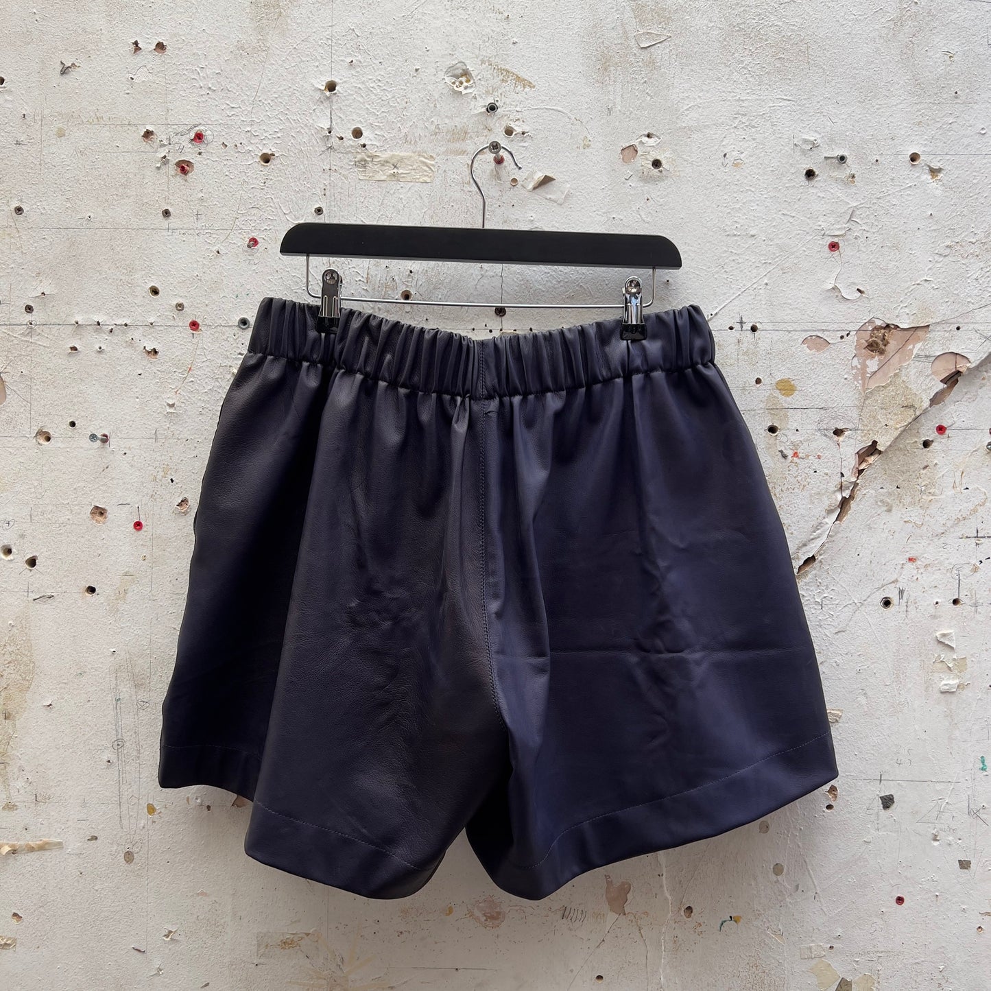 Lamb Skin Leather Shorts