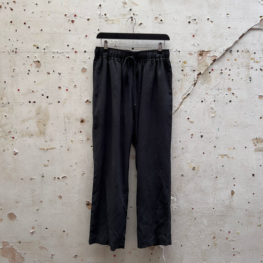 Dyed Charcoal Bamboo Trousers